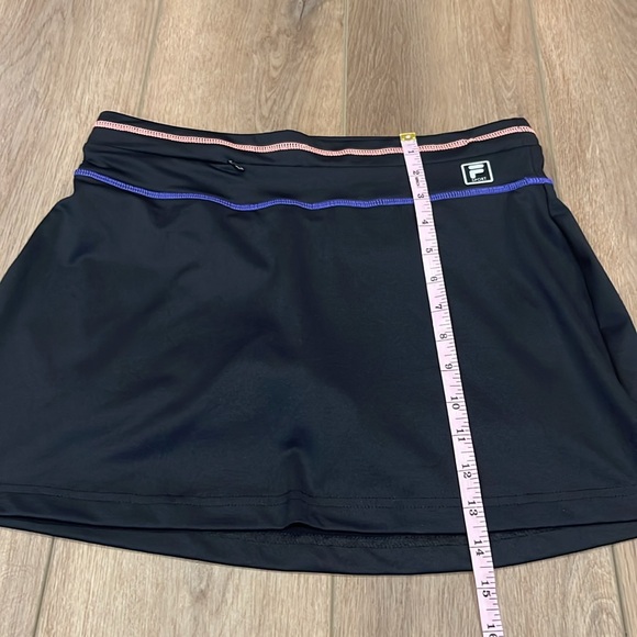 Fila Black Tennis Skort with Pink and Purple Accents Size Small - Picture 6 of 16